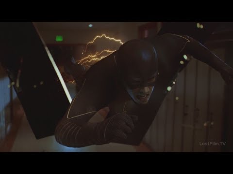Флэш использует Супер Звуковой Удар в битве с Металическим Человеком | Флэш (1 сезон 6 серия)
