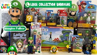 Luigi Toy Collection | NINTENDO |Unboxing | ASMR Review