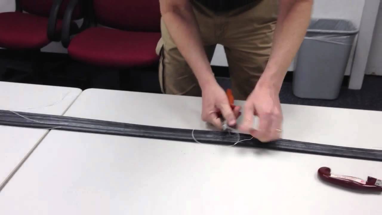 Draka flat cable stripping part 2 YouTube