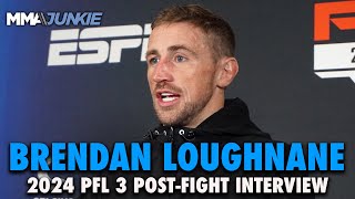 Brendan Loughnane Can't Understand Boos Over Stoppage of Pedro Carvalho | 2024 PFL Week 3