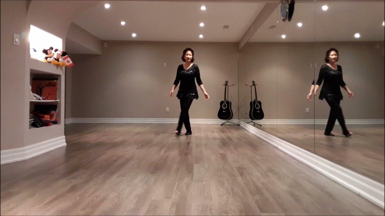 All The Whiskey line dance (Dance & Teach) YouTube