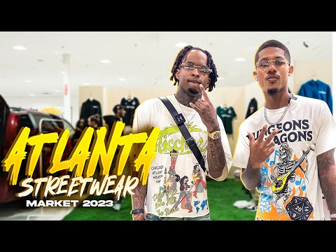 TheRealTez & HollywoodShack Atlanta Streetwear Market 2023 Takeover