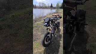 Electric Motorcycle 2000w, 2wd, made in Garage. ЭлектроМото