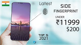 Latest Side Fingerprint Phones under RS 12000 and 200 dollars