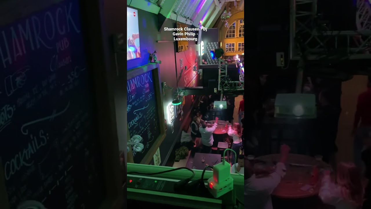 DJ Gavin Philip - Shamrock Clausen - Luxembourg