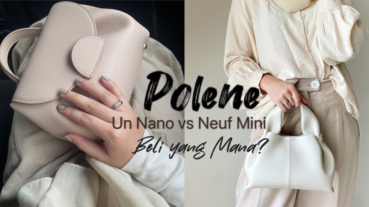 Polene Numero Un NANO vs MINI (design, size, weight, what fits, pros &  cons… ) 