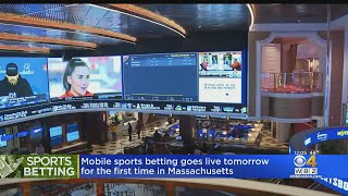 Mobile sports betting goes live Friday in Massachusetts for first time