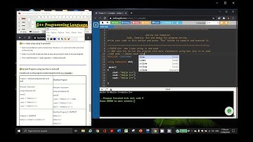 Topic 2: C++ using New line \n and endl