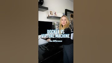 What is the difference between Docker and Virtual Machines?! #coding #tech #techfacts