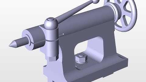 CAMD: Tutorial on Tailstock assembly -Session 4