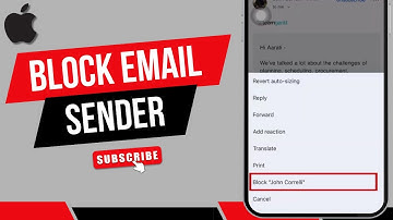 How to Block Email  on iPhone