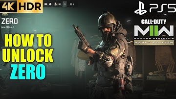 How to Unlock Operator MW2 | MW2 How to Unlock Operator Zero | Modern Warfare 2 Unlock Operator Zero