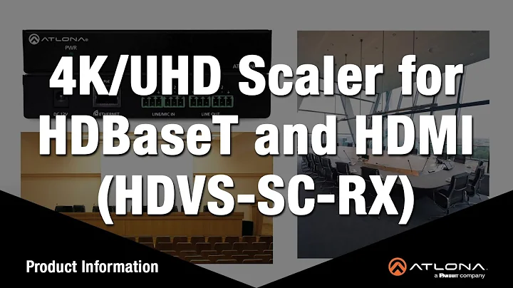 4K/UHD Scaler for HDBaseT and HDMI (HDVS-SC-RX)