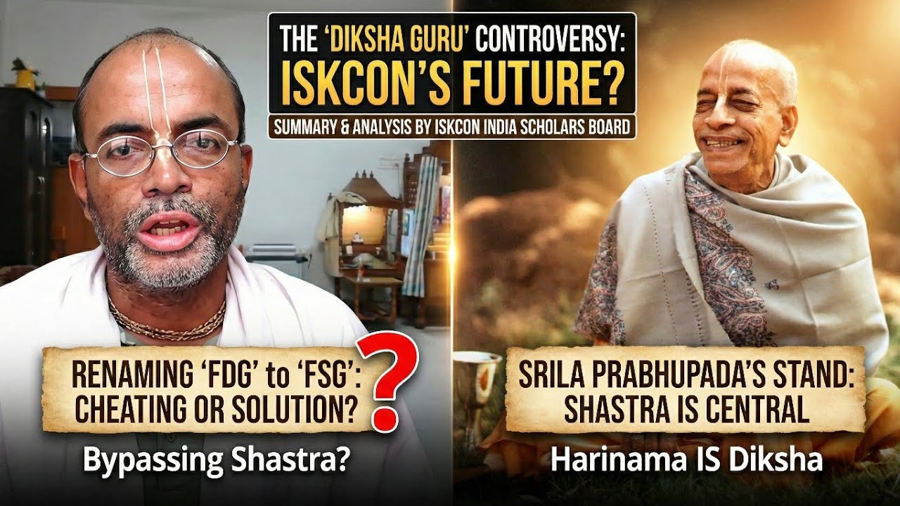 ​Is ISKCON Hijacking Prabhupada? The Female Guru Controversy Exposed #iskcon #iisb #fdg 