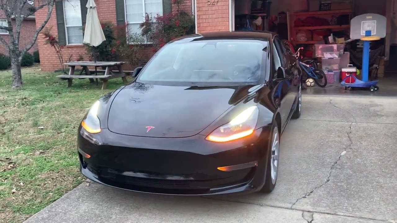 Tesla model 3 light show part 3