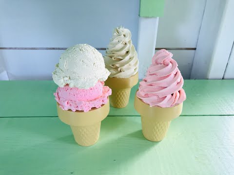 Fake Ice Cream Cone DIY