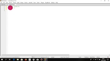 Cara membuat program Biodata menggunakan bahasa c