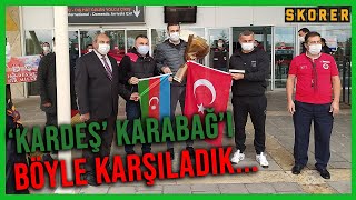 Karabağ, Sivas’ta ‘Çırpınırdı Karadeniz’ türküsüyle karşılandı Resimi