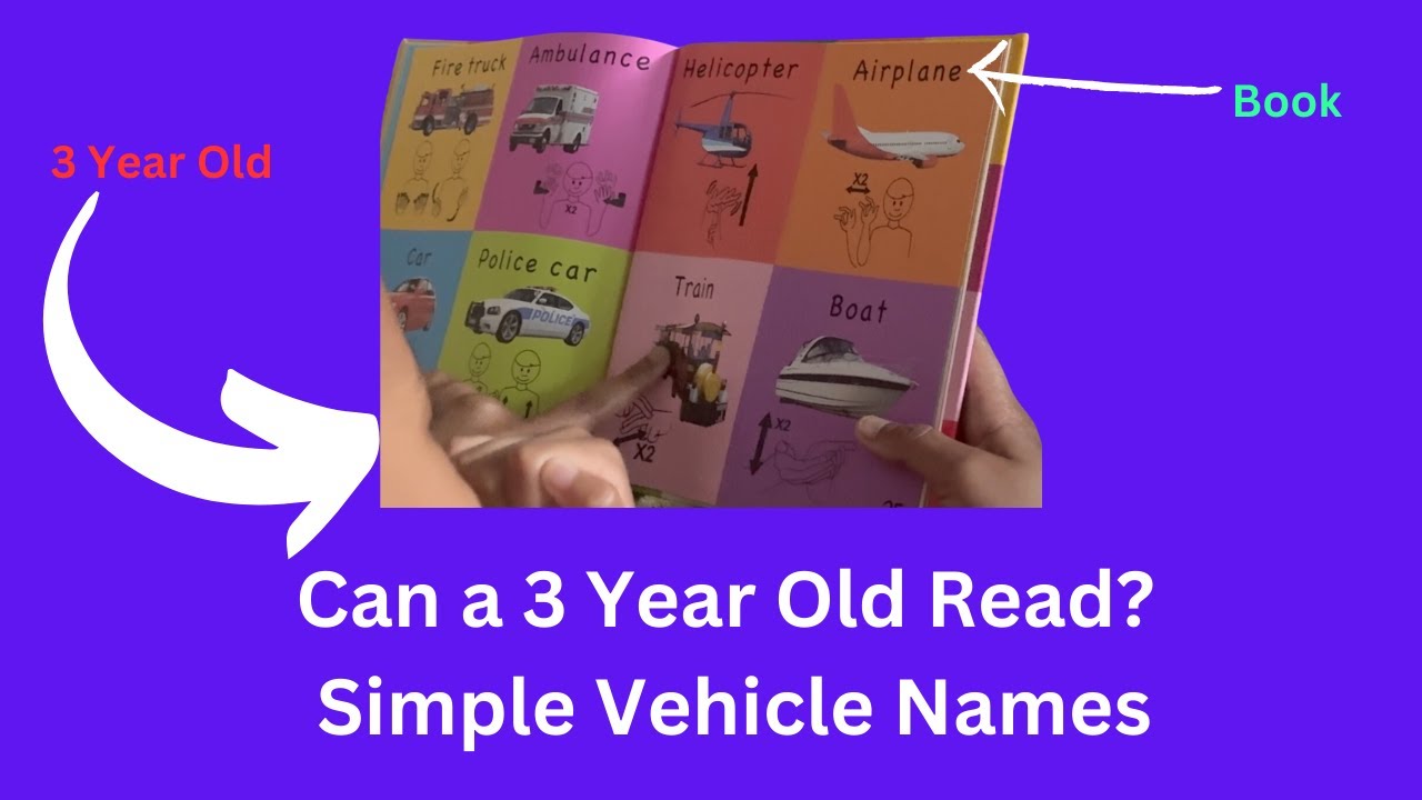How Can A 3 Year Old Read
