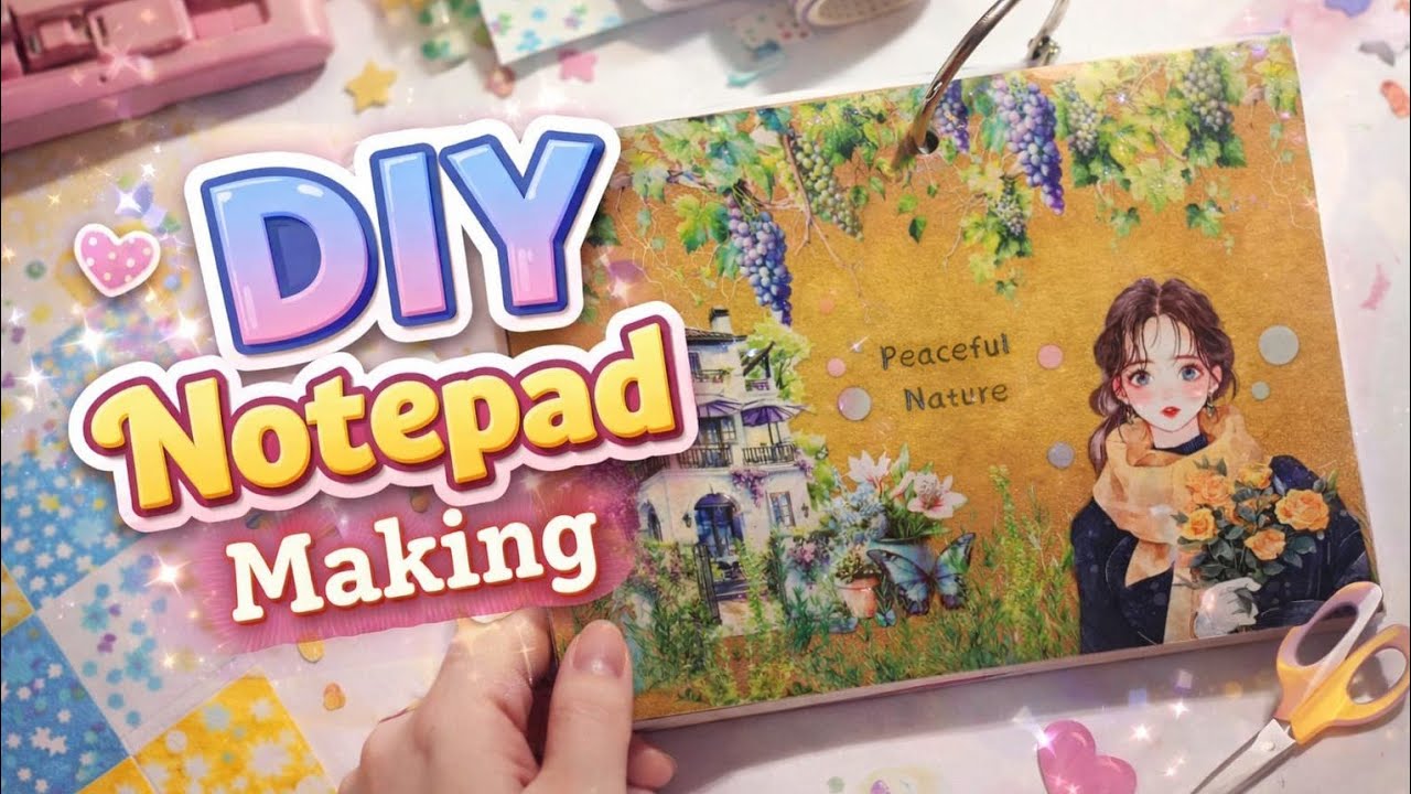 Notepad Making 🗒️ - YouTube