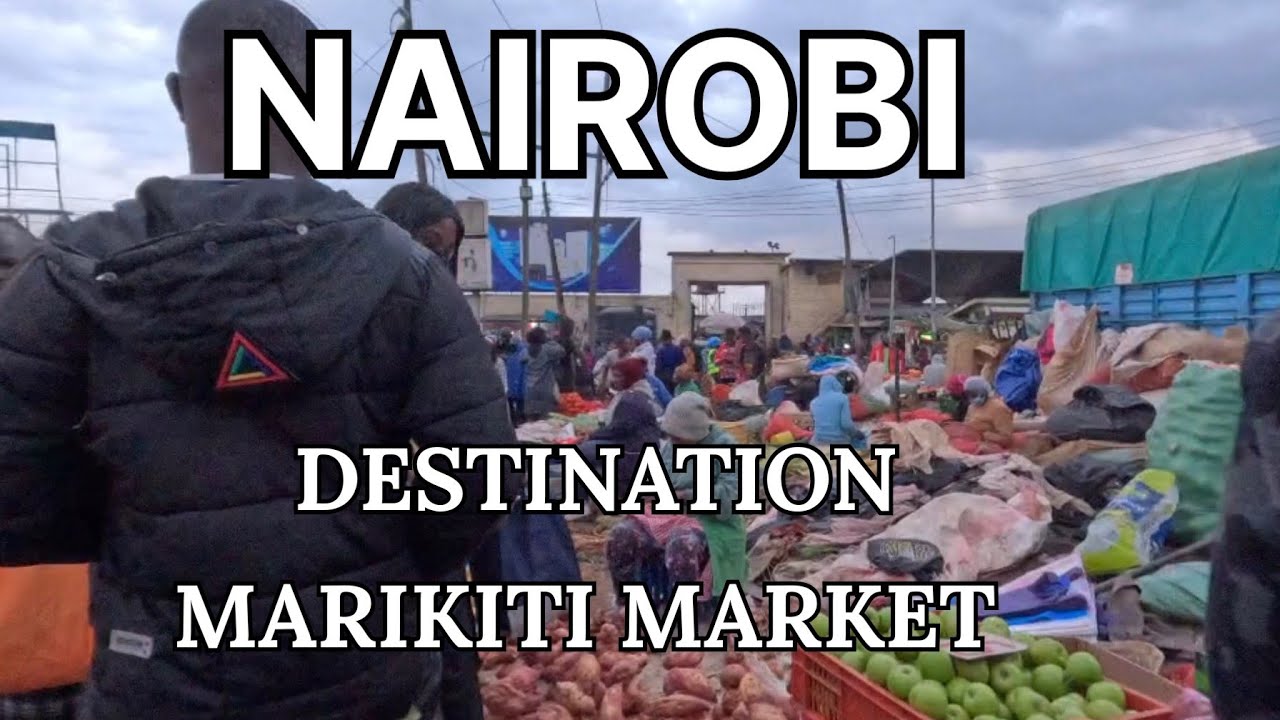 NAIROBI KENYA 🇰🇪.  Walking Nairobi: From City Center to Marikiti Market.