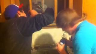 Shotgunning Beer