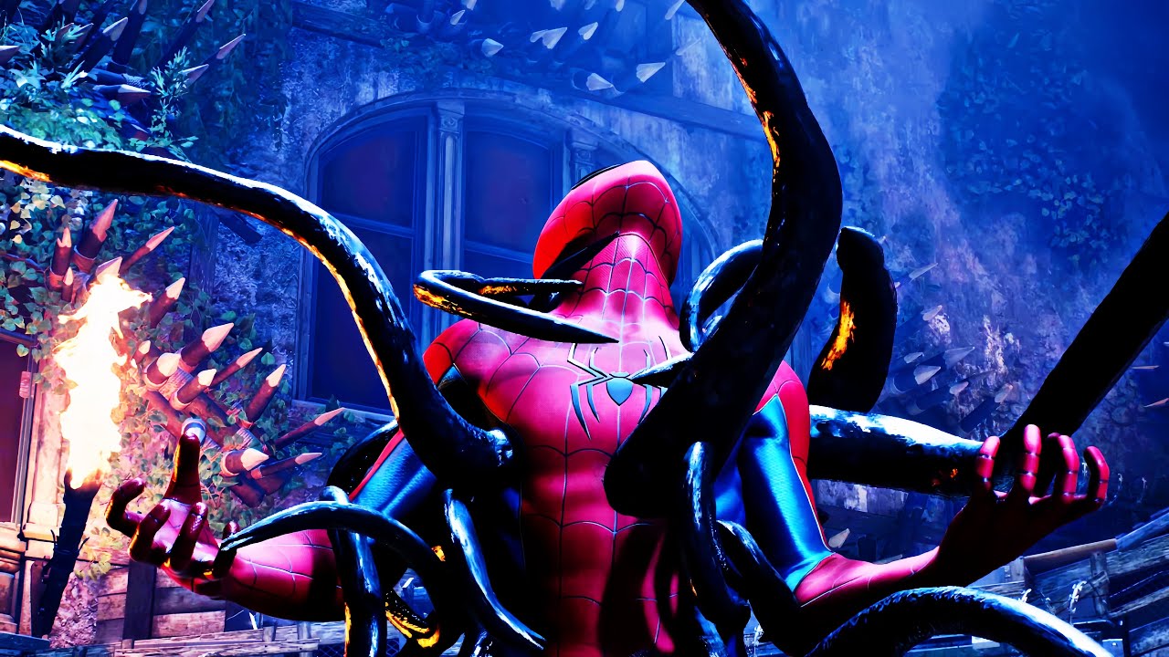 Marvel's Spider-Man 2 Tom Holland Brand New Day Suit Vs Kraven The Hunter Gameplay PS5