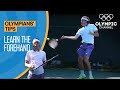 How to improve your tennis forehand ft. Taylor Fritz | Olympians' Tips