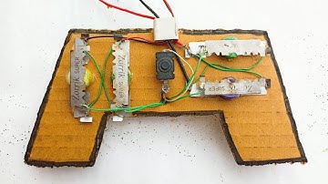 How to make a remote controller at home for a toy car | easy remote controller | from cartboard