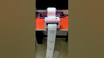 Android iOS Bluetooth Printing Setup with Dlabel App