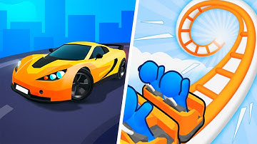 Race Master 3D VS Runner Coaster - All Levels Gameplay Android,ios (Part 22)