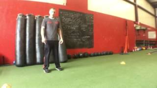 BullFitness - side shuffle with Burpees