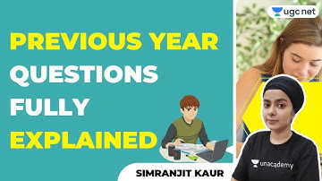 NTA UGC NET 2021 | Paper - 1 by Simranjit Kaur | Previous Year Questions Fully Explained