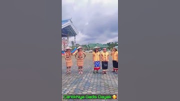 PESONA GADIS DAYAK // Kecantikan Gadis Suku Dayak {SHORT 39} #shortvideo #shorts  #gadisdayak #short