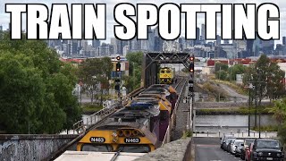 Slow moving freight (Train Spotting 11/04/2024)