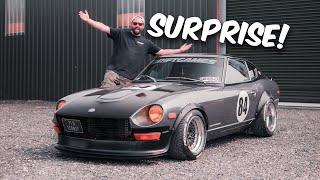 Surprising everyone at a car show with our V8 Datsun 240Z!