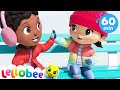 Playing In The Snow! London Bridge +More Winter Nursery Rhymes and Kids Songs | Little Baby Bum