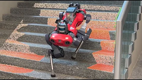 Neural Scene Representation for Locomotion on Structured Terrain