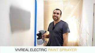 Electric paint sprayer VIVREAL - Easy painter 😉 by TechNocion 9,269 views 4 years ago 4 minutes, 55 seconds