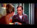 Sheldon and Penny talking about Leonard