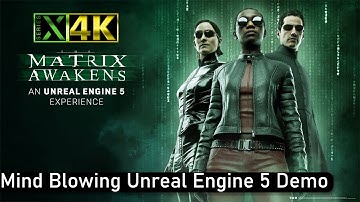 Matrix Unreal Engine 5 Realtime Gameplay | SeriesX 4K 60FPS
