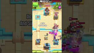Mega Knight Sparky Goblinstein Elixir Golem Deck #clashroyale #megaknight #shorts #clashroyalememes