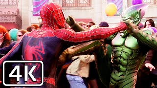 Spider-Man - Spider-Man vs Green Goblin Fight Scene [4K]