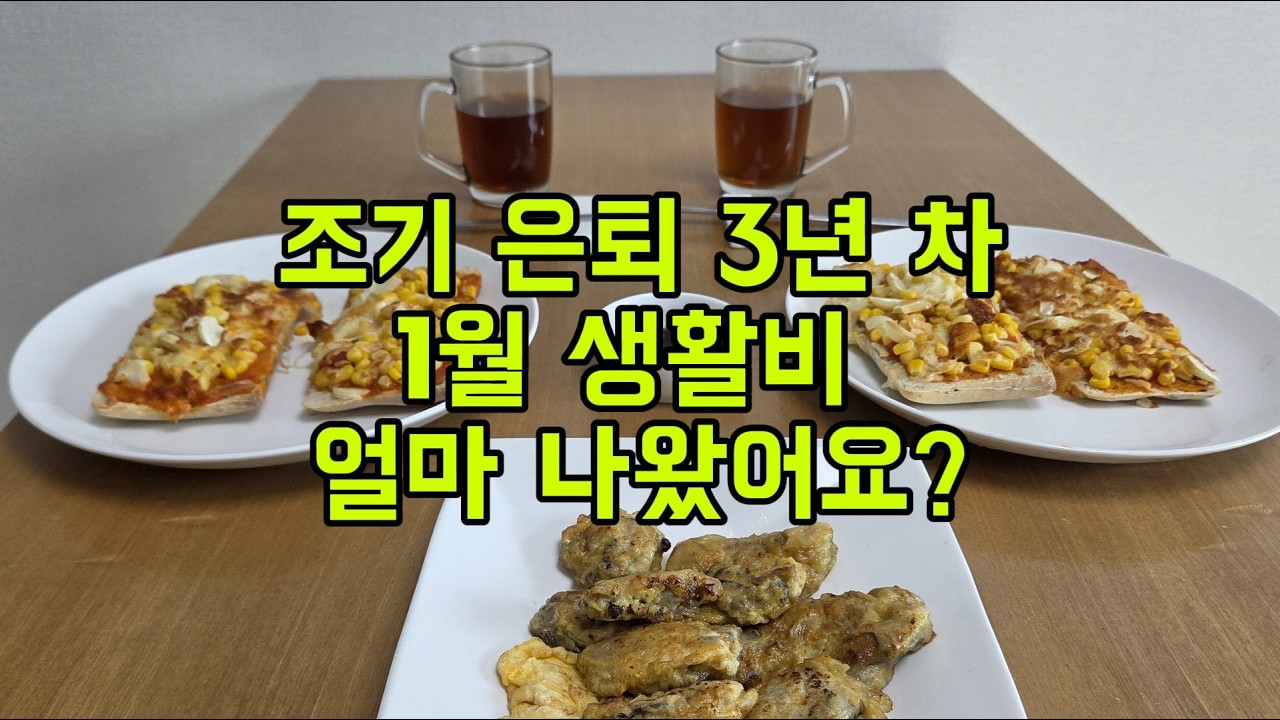텅장이 되지 않은 1월 생활비 얼마 나왔어요? | 은퇴하면 생활비가 줄어드나요?