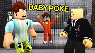 So BABY POKE Went To Jail.. (Roblox)