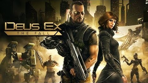 DEUS EX THE FALL ANDROID GAMEPLAY PART 1