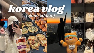 korea vlog  alone in seoul, convenience store food, aesthetic cafes, exploring seongsu and anguk