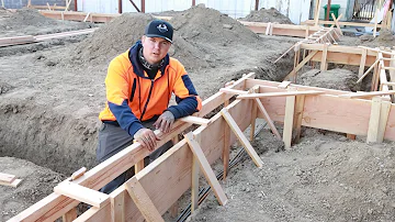 Foundation Forming - Stem Walls Changing #2