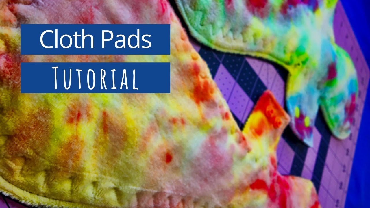 Postpartum Cloth Pad DIY Tutorial - How to sew a Heavy/Overnight