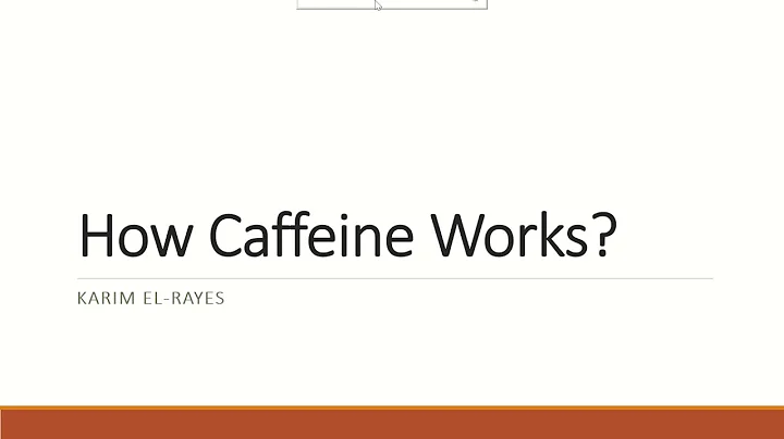 How Caffeine Works